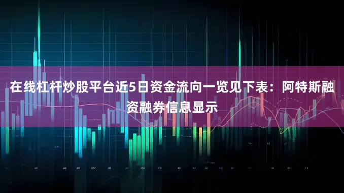 在线杠杆炒股平台近5日资金流向一览见下表：阿特斯融资融券信息显示